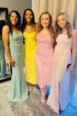 Fit was just as I imagined and true to size. Perfect for my son's beach wedding. Lots of stretch for comfort and dancing the night away. Just absolutely stunning and I can't wait to place another order! Very happy with my beautiful purchase. In any size, you can't go wrong. Xo - Joi W.