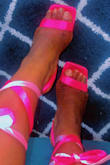 Love it .. definitely buying again&. I have a wide width and size 81/2 fits Amazing. Didn't take long to come. Vibrant colors just as in the picture - Anna B.