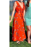 Really liked this dress. Didnt love how it fit on me but its comfy and I love the color and print! - Kara D.