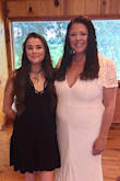 Absolutely beautiful dress! I was so comfortable all throughout the wedding. I didn't want to take it off. - Mary A.