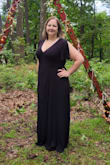 I bought a 1X for myself but wish I ordered a 2X. It fit good except across my bust. The snap kept popping open so I ended up sewing it closed since I didn't have time to exchange. - Tricia M.