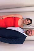 Material was nice and thick not see-through at all. Bust was a little loose but I didn't mind it. Overall fit nicely and I got lots of compliments. - Emma A.
