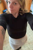 Absolutely love this skirt. The shade of grey is great with a black or white top. It hugs the thighs and bottom, but is still easy to move around in. - Samantha L.
