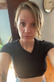 I get so many compliments  on this top. It's perfect to add layers with or wear alone. I my preference is with high waisted jeans or in a cute pair of overalls. - Samantha L.