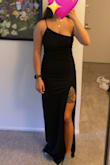 Honestly a great dress but I didn't feel like it looked great on my body type (wide waist, small booty) - Marielle A.