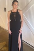 Dress fit perfectly and was super comfortable. Looks elegant without looking cheap. I haven't had so many people compliment my dress!! - Nicole G.
