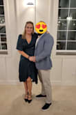 The pics don't show how pretty the color was. Dress fit well everywhere but was a little tight around the ribs right under the bust. I had to safety pin the front closed and used a jeweled Bobby pin and I still had a lot of cleavage show. Fashion tape would've worked better. I got a ton of compliments. - Viva W.