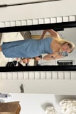 The dress was beautiful and fit as I thought it would! - Lisa C.