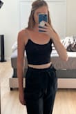 Love the ribbed texture on it. Wouldn't change the size I got (XS) but the fabric isn't very stretchy so that's something to consider when choosing your size. Love that it can be dressed down or dressed up. - Brooke M.