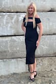 This dress fit perfectly! The quality was exactly what I had expected. I will definitely purchase it again and would recommend it to a friend! - Brandy C.