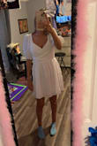 Love this dress so much was a little big on my shoulders but easily pinned. So flattering and so cute 10/10. - Luci J.
