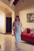 It is a pretty dress overall! Pretty dress. - Maria C.
