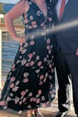 Very flattering; admittedly a little complicated finding a backless bra that wouldn't also show in the front but still a great dress and has a comfortable flow to it. - Melissa G.