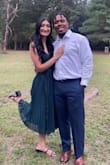Love love love this dress! The color is gorgeous and it's super comfortable + flowy. Didn't even need to wear a bra as it's not see-through at all. Definitely recommend! - Hannah T.