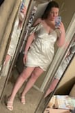It's exactly what I wanted- I'm glad I sized up! It will be perfect for bachelorette festivities! There is not a lot of stretch so I'd size up if in between but also size up in general. Very flattering and hides tummy - Ciara V.
