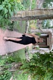 I wore this dress to a wedding and received so many compliments! It was a little long, but I am on the shorter side, it was nothing a quick hem couldn't fix! It was so comfortable, would definitely order again in a different color! - Kristen Y.