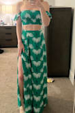 This set was super cute! The waist was a little snug, but I don't think I would change sizes. - Mallory L.