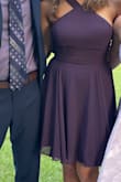 Great fit, fabric laid well, comfortable, modest while still being current. - Tina R.