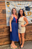 I wore this to my nursing school ceremony. I'm larger chested and didn't need to wear a bra. It was comfortable and I felt beautiful in it. Lots of compliments. - Jennifer S.