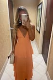 The most flattering dress ever. I wore it to a friends wedding and was getting compliments all night. - Anna V.
