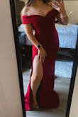 Got this dress for a special friend's wedding. I was debating how it was going to fit me since I'm small but it fit so nicely to the shape of my body. It doesn't make me feel uncomfortable but it makes me feel confident. Love it! - Merary S.