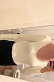 Usually, bodysuits are not long enough for tall girls but this one passed the test! I love the thick sweater-like material and the sleeve length. Would recommend! - Maddy T.