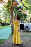 It was a great dress. Just had to spend a lot on hemming as it was too long for me. But it fit great. Got so many compliments for looking like a princess . - Loralie Y.