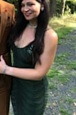 I got so many compliments on the dress and I love the dark green. - Alexandria E.