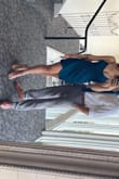Sometimes I wear medium and sometimes I wear small. After checking the measurements on the website and reading some reviews I decided to order both sizes to check the difference. I tried the small one and didn't even have to try the medium, it was perfect! I wanted it tighter and for reference, I'm 5'7 and 135lbs  :) - Heloisa S.