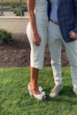 I wore these for my rehearsal dinner and loved them! they were very comfortable and fit perfectly. I got a lot of compliments - Alyssa P.