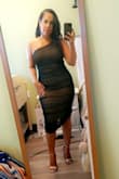 Honestly this dress fits curvy thicker girls Fantastically!!! wow so flattering. So awesome! It was actually a backup dress for a wedding I have this weekend but the first dress fit awful! I'm so happy... I feel so comfortable with the material and so sexy! - IVANNA G.