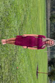 I wore this to a wedding in Iowa. I absolutely loved it. It fit great and I got a lot of compliments on it. - Amber J.