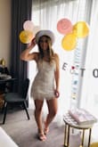 Bought this dress for my hens and absolutely loved it! Was shaking it all night and got so many compliments. Was such a fun and hot dress! - Rhiannon G.