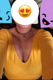 The color of the sweater is not as vibrant as the models. It is mustard vs bright yellow so they was a bummer but I still liked the shirt. It fit a tad small but likely due to my chest size. I'm a 36D and I ordered a size medium. - Mo M.
