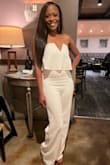 I wore this for my birthday and loved it! It's stretchy and comfy! - Asha J.