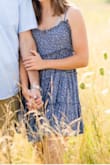 The perfect dress for couples photos. Very flowy and the straps are adjustable! - Chelby K.