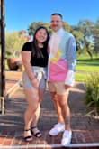 These shorts were comfortable and super cute! You can dress it up or down. The only thing is that you do have to iron or steam them every time you wash them. I would also maybe order a size up. I got a medium and they are just a little bit small after washing them, but they still fit okay. Other than that, they were super comfy! - Taryn L.