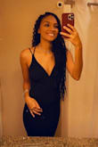 I wore this to a black tie event. It was beautiful and very comfortable. It's stretchy, so don't be afraid to size down. I could have gotten a small and (would've) been perfectly fine. - Alexandria W.