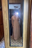 Dress came in with great timing, the color and looks were absolutely gorgeous!! So glad I went with this dress for my best friends big day!! - Linzey H.