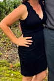 I love this dress! It is super flattering and comfortable! I wore it to a wedding and I can't wait to find an excuse to wear it again. - Samantha S.