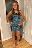 Love the color of this dress and it fit my daughter perfectly! - Janelle M.
