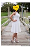 Bought this white dress for my daughters 8th grade graduation. It was beautifully made and looked gorgeous!! - Cinthia S.