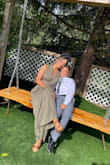 This jumpsuit was so soft and flowy. I wore it to my brothers wedding and felt so confident. I like how the leg fabric had two layers so it wasn't sheer. The top of the wrap is pretty long and even wrapping it around a couple times I felt like there was a bit too much fabric but other then that I loved it! - Robin Z.