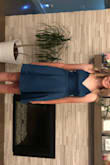 Loved this dress on my daughter. She has very long legs and this was not too short and she really like the flare of the skirt when she twirled. Fit was nice and modest and we didn't worry that she might show too much cleavage or have straps falling down because they crisscrossed in the back. Very pretty color as well. - Amy O.
