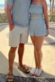I was hesitant given my chest size and petite frame but it was perfect and so cute! Not to mention comfy! - Jayme H.