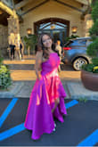 I was really on the fence about this dress and without looking at all of the reviews, I ordered a small. When I received the dress- the material was rich and was of really good quality. The color is just amazing! I was pretty disappointed when the small did not fit me when most of Lulus dresses fit me in a size small. I then ordered a large because the medium was out of stock. I got the large and was really disappointed when I saw how square I looked in the dress. Lucky for me at the last minute a size medium was available. I will say that I did have to have the dress hemmed -because if you are short even with high heels you will need to hem it. It almost cost me just as much as the dress did so in my opinion this length is a tad bit too long. Pick your Battle, you'll either have to alter the top or alter the bottom if you are anywhere my measurements. Nonetheless, I must've received a hundred compliments on this dress! - Christine J.