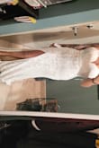 I wqs skeptical buying my reception dress online but ladies...this dress is GORGEOUS. Fits wonderfully and I think I even like it more than my ceremony dress lol! The quality is very good. - Chelsea M.