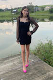 Super comfortable. Beautiful dress with great quality for the price. - Amanda O.