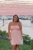 My daughter looked like a princess for homecoming!! The dress fit her shoe perfectly. She said it was so comfortable - Sandra M.