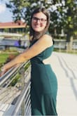 I bought this for my schools HOCO dance and it was perfect. Our dance is outside and I didn't feel too hot. I got so many compliments - Courtney M.